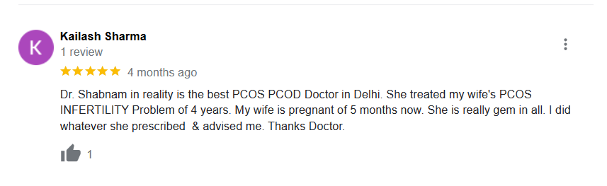 Patient Testimonial - Hear authentic stories and positive feedback from individuals at PCOS Ferticure Clinic, showcasing the compassionate care and successful outcomes achieved with Dr. Shabnam Sharjil in the treatment of PCOS-PCOD.