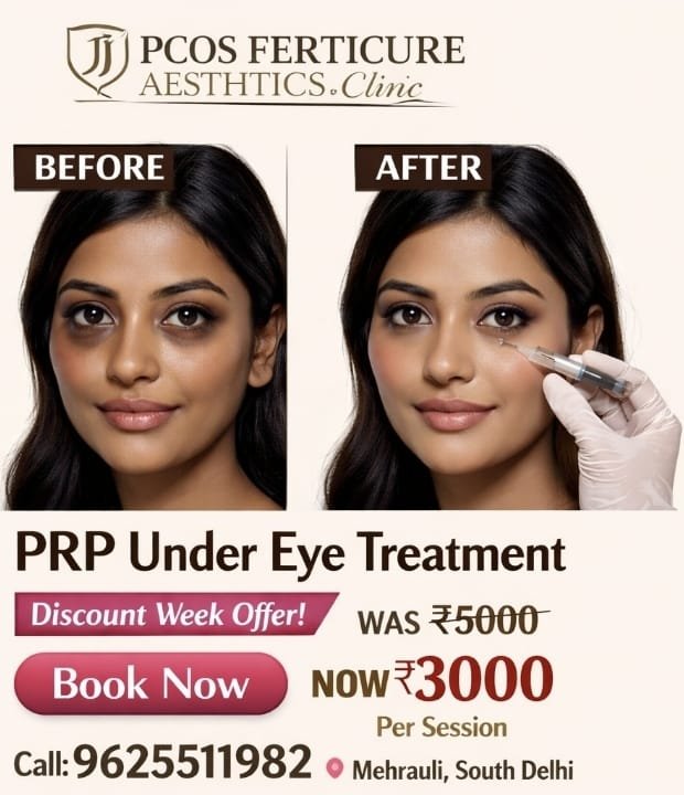 PRP eye rejuvenation treatment