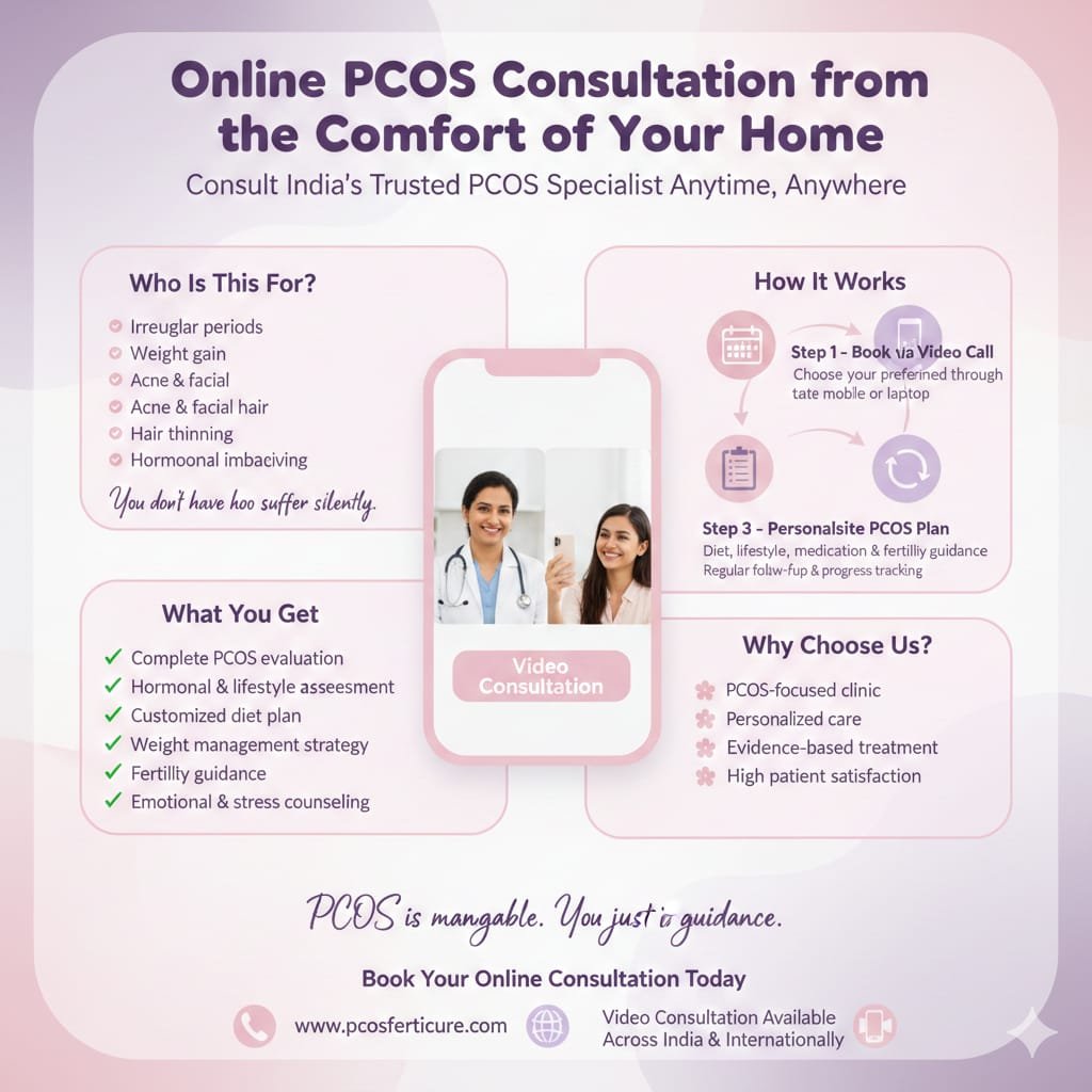 PCOS PCOD Online Consultation and TeleHealth