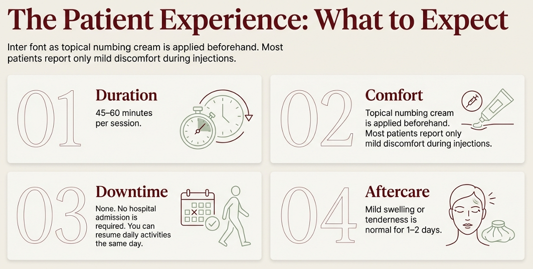 Good candidate for PRP hair treatment in Delhi showing a woman with early-stage hair thinning and consultation with doctor at PCOS Ferticure Clinic